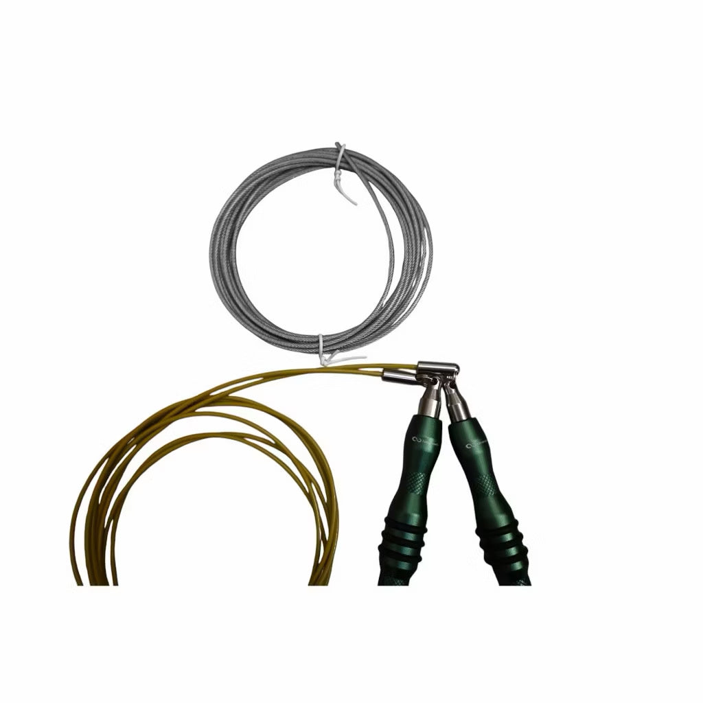 TOUGHENING Competition Speed Rope| Dual-Bearing & Built for Double Unders